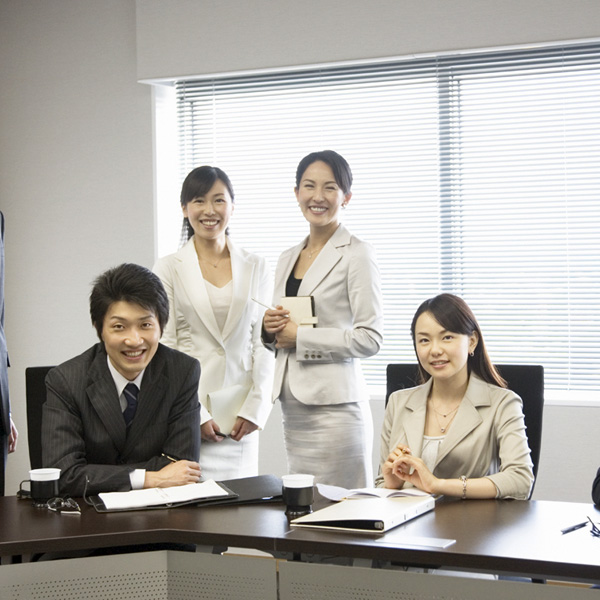 ビジネスシーンにも