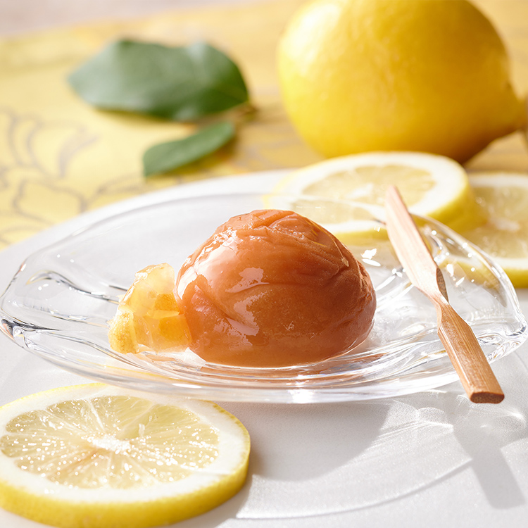 ■夏季限定 レモン仕立て梅おもひ5包入り-2