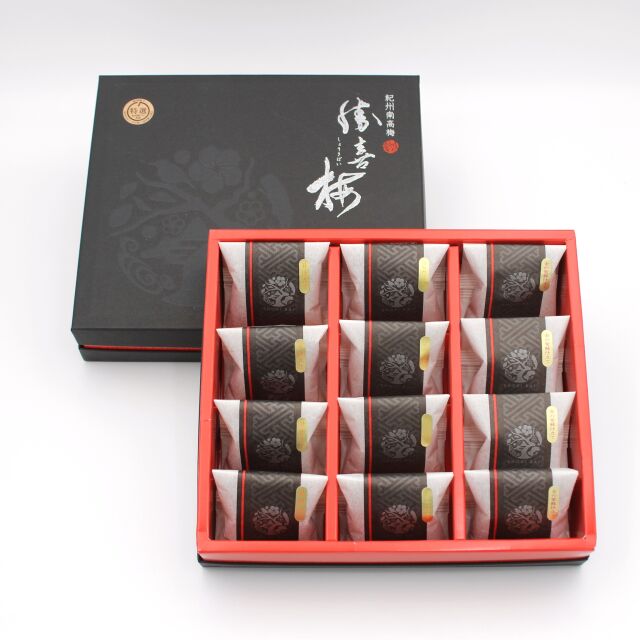 極12包（3種詰合せ）-はちみつ仕立て・甘仕立て・金の紫蘇仕立て-