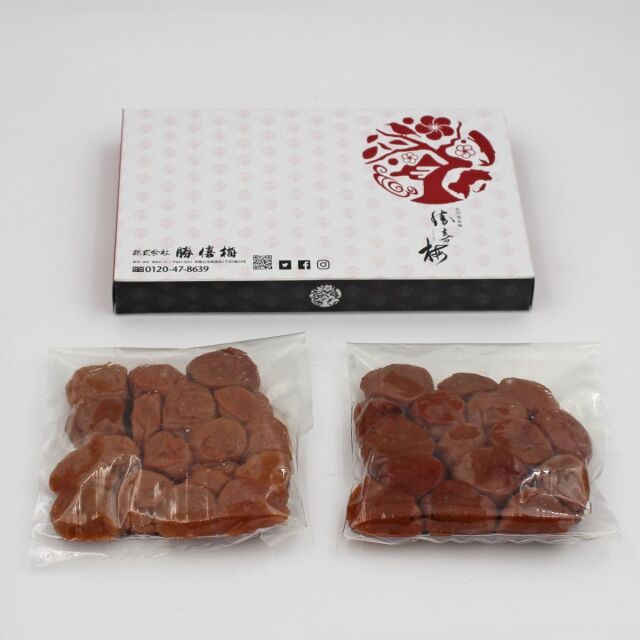 【送料無料（ネコポス便）】無選別はちみつ梅干し160g×2