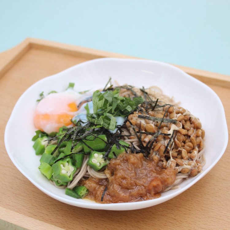 梅香る ねばねば冷やし蕎麦