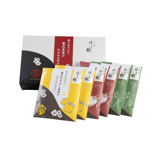 贅沢茶漬け詰合せ6袋（茶漬2・山椒2・ゆず2）